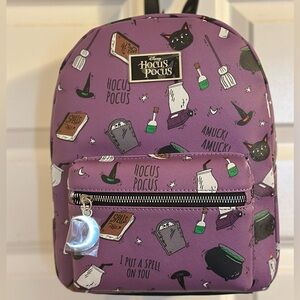 Disney Hocus Pocus Purple Spell Backpack